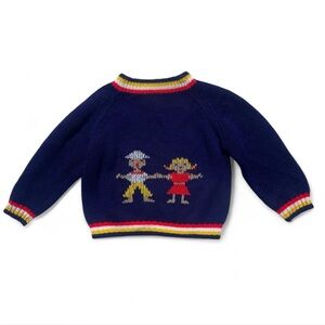 Vintage 90s Bamberger’s Children’s Graphic Sweater - Size 3T Unisex